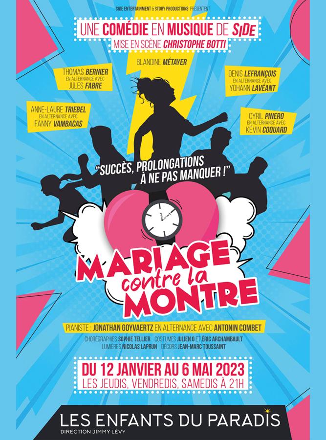 Theatre mariage contre la montre